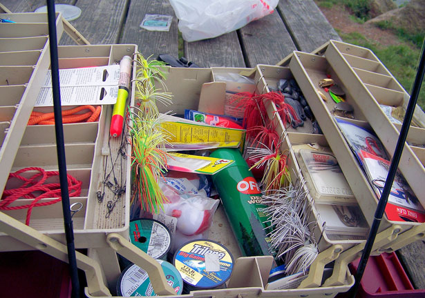 Open Tackle Box