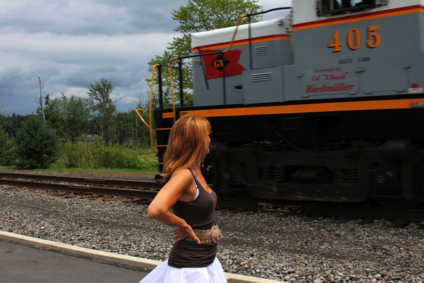 A lány és a vonat