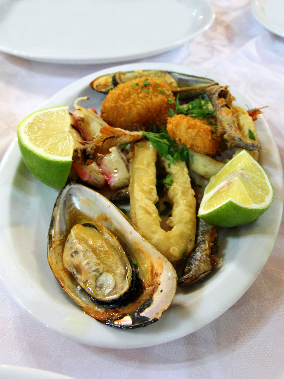 Seafood On Plate Free Stock Photo - Public Domain Pictures