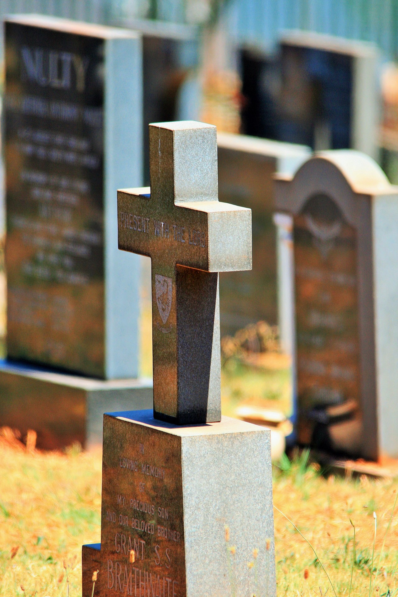 Cross As A Tombstone