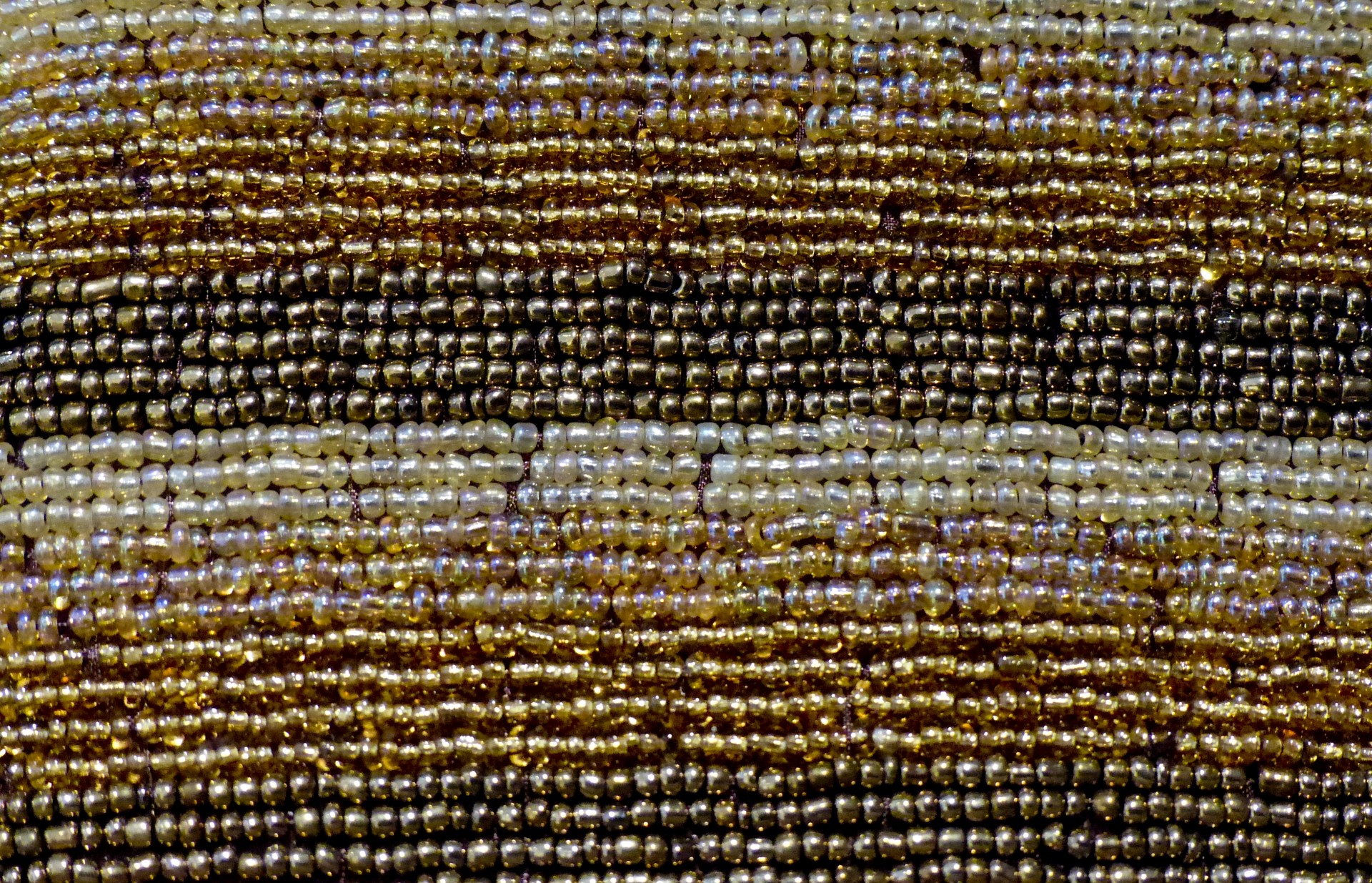 Gold Seed Bead Texture