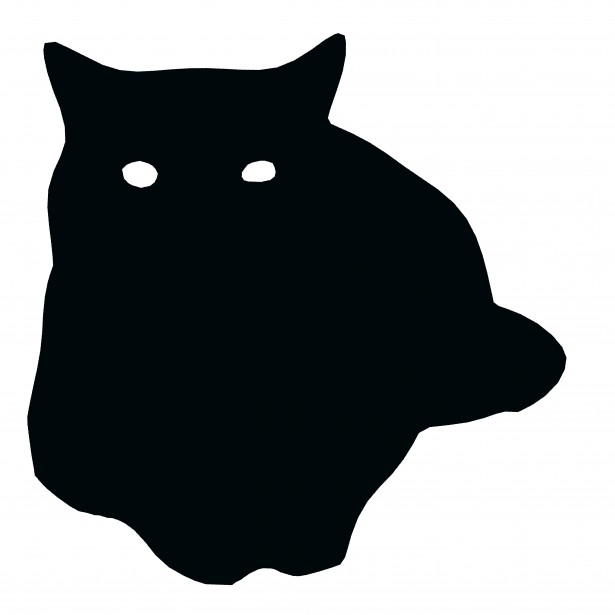 free clip art black cat silhouette - photo #36