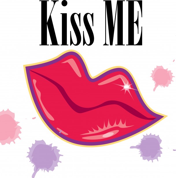 clipart kissing lips - photo #36