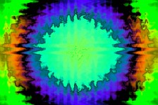 Coloured Wave Radial