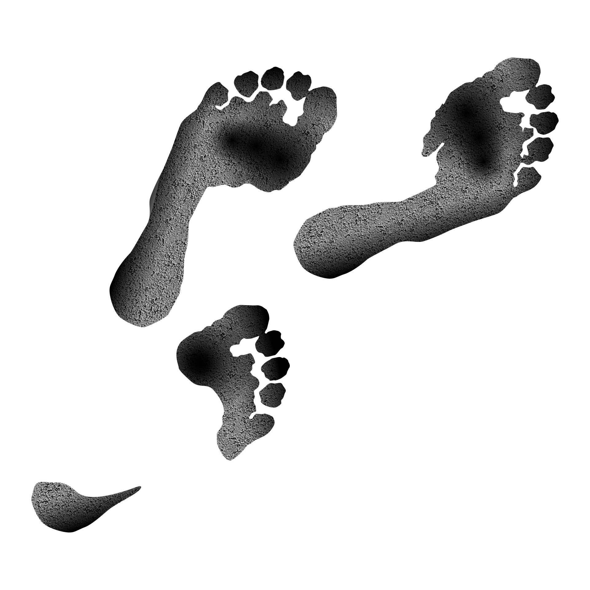 clipart human footprints - photo #42