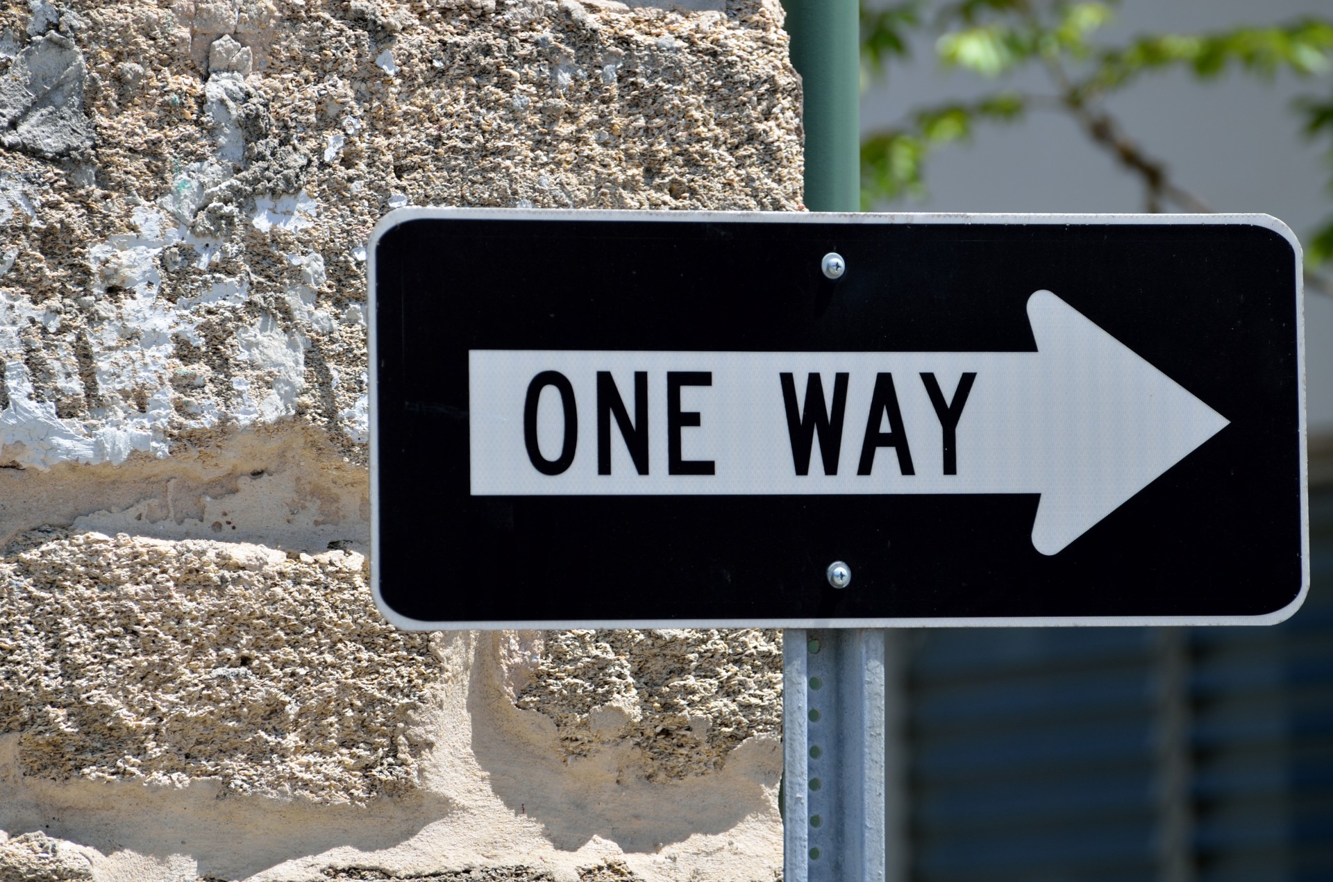 One Way Sign Free Stock Photo Public Domain Pictures