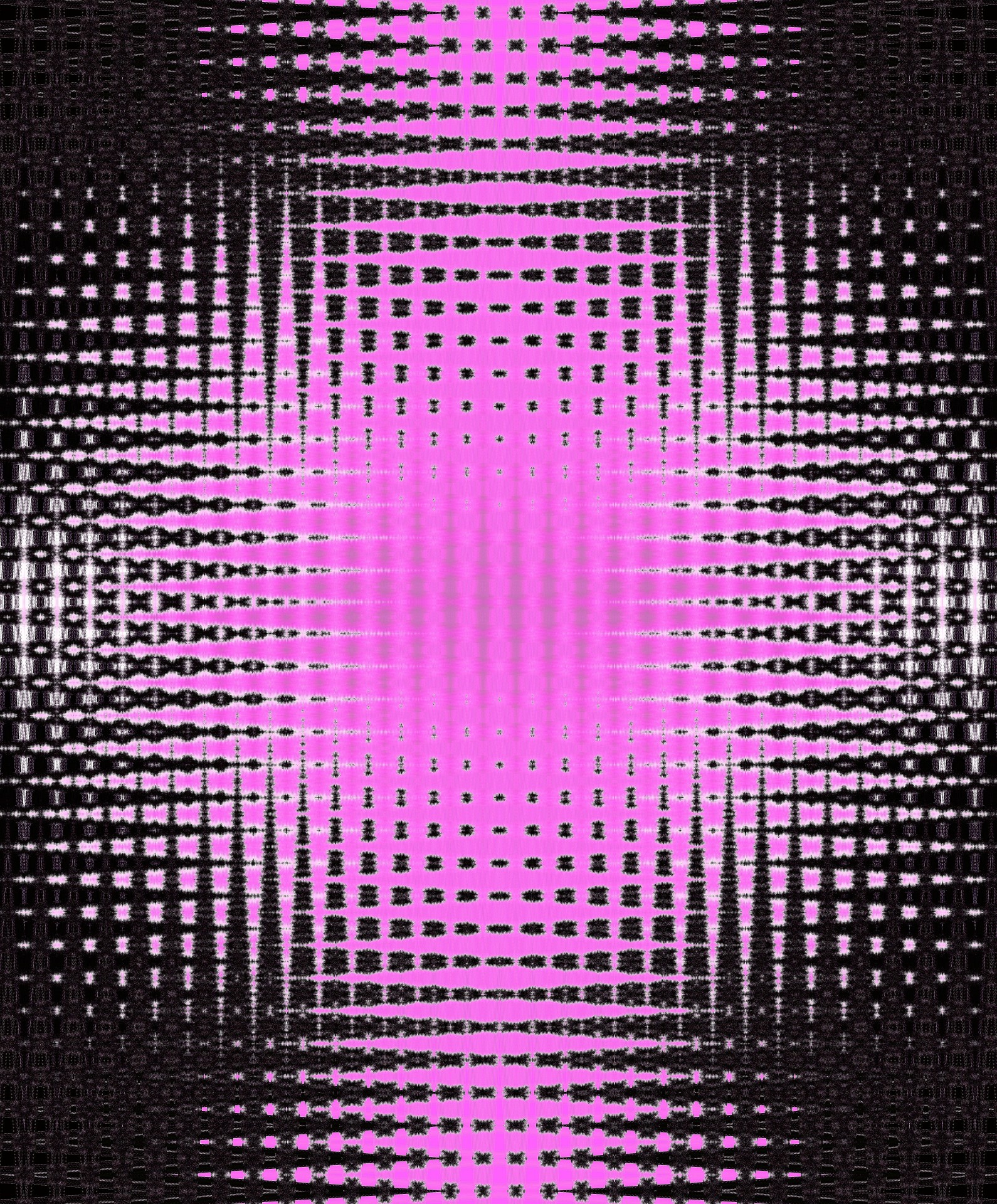 Pink And Black Grid Pattern