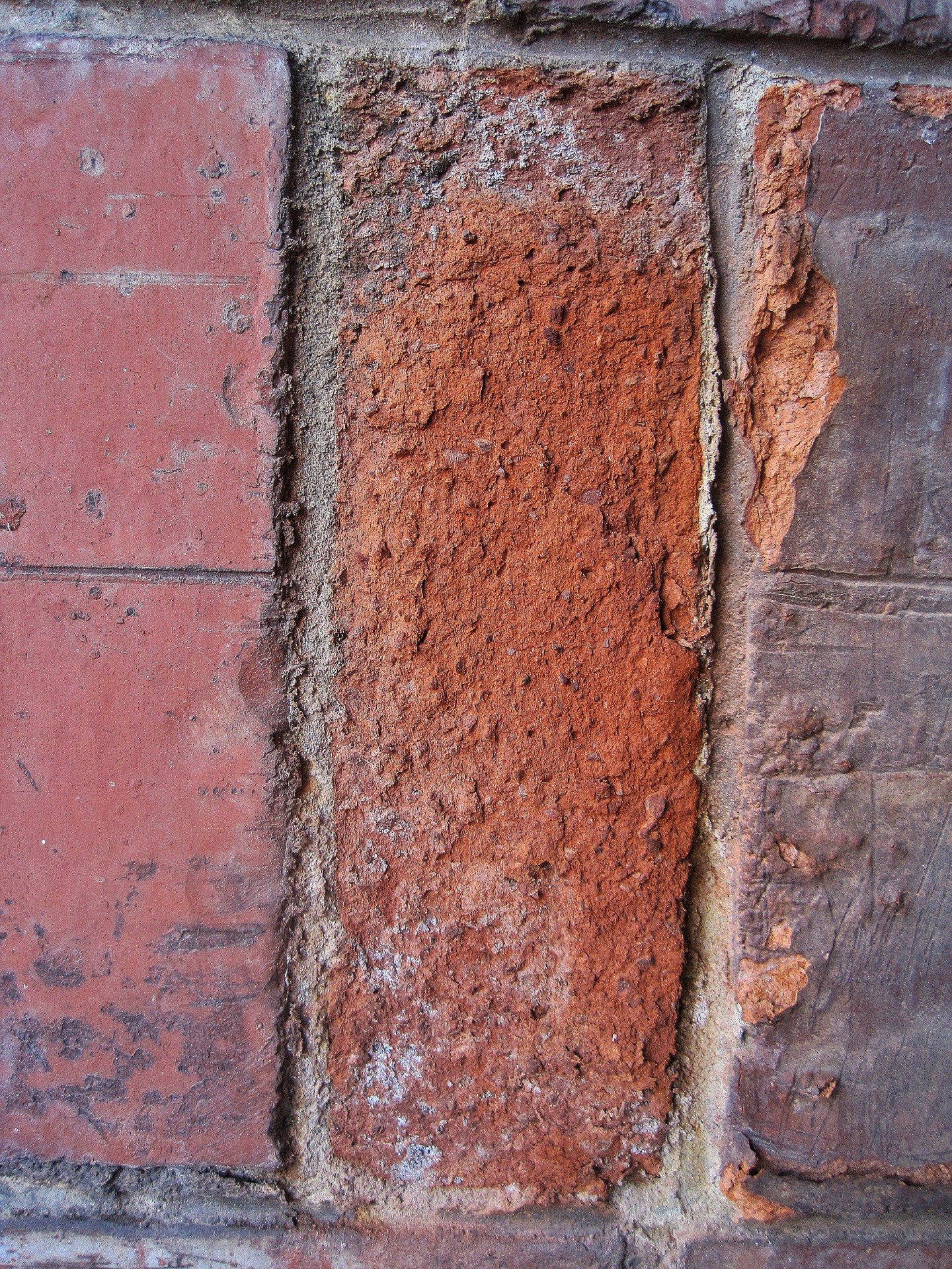 Roughened Brick Surface