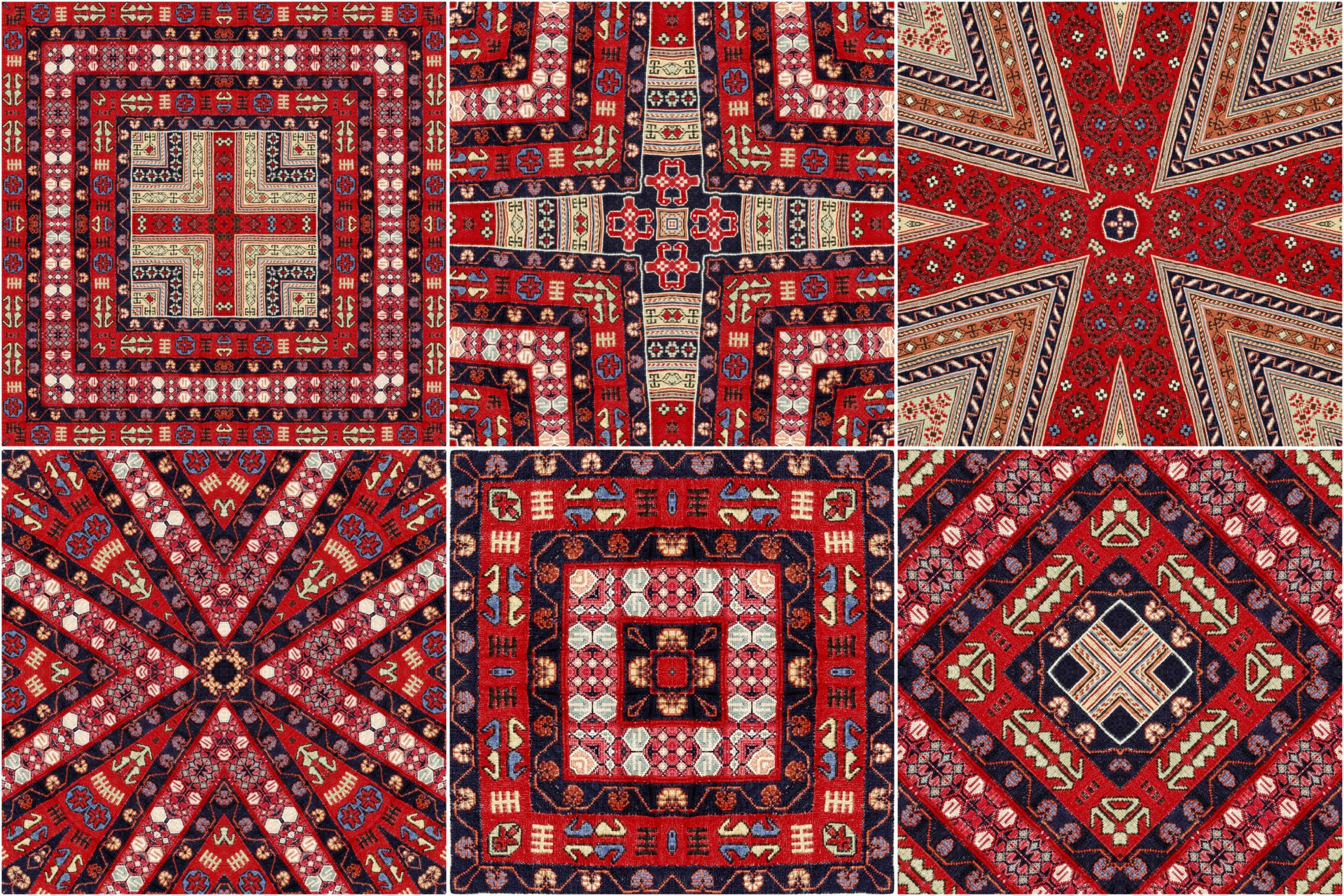 Turkish Carpet Kaleidoscope Free Stock Photo - Public Domain Pictures