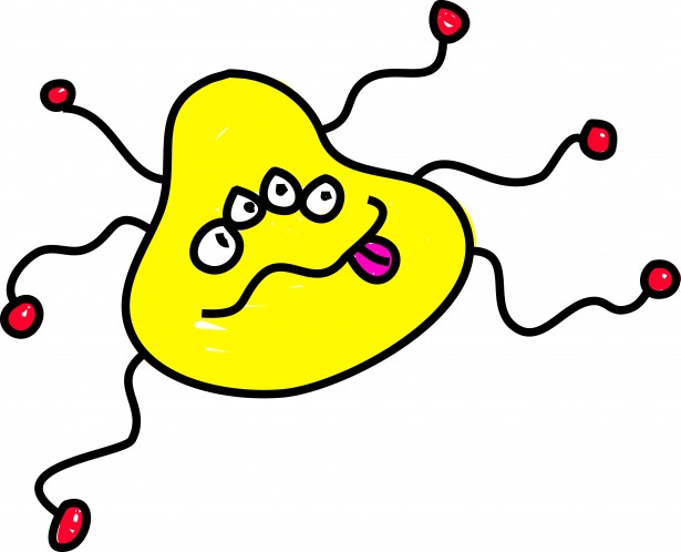 free clipart germs cartoon - photo #26