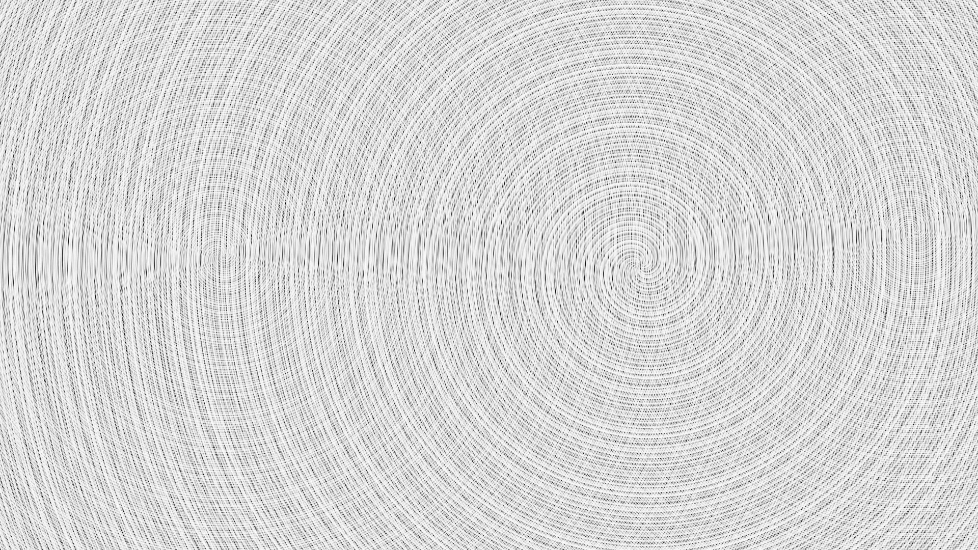 Gray Overlapping Circles
