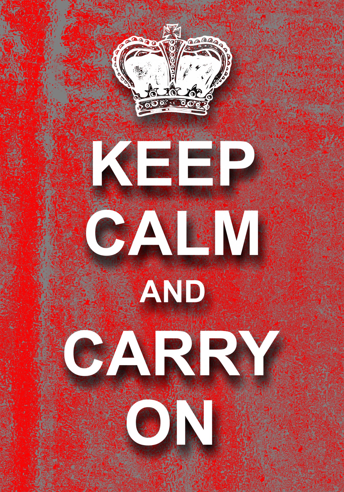Keep Calm And Carry On Page A Day Calendar 2025