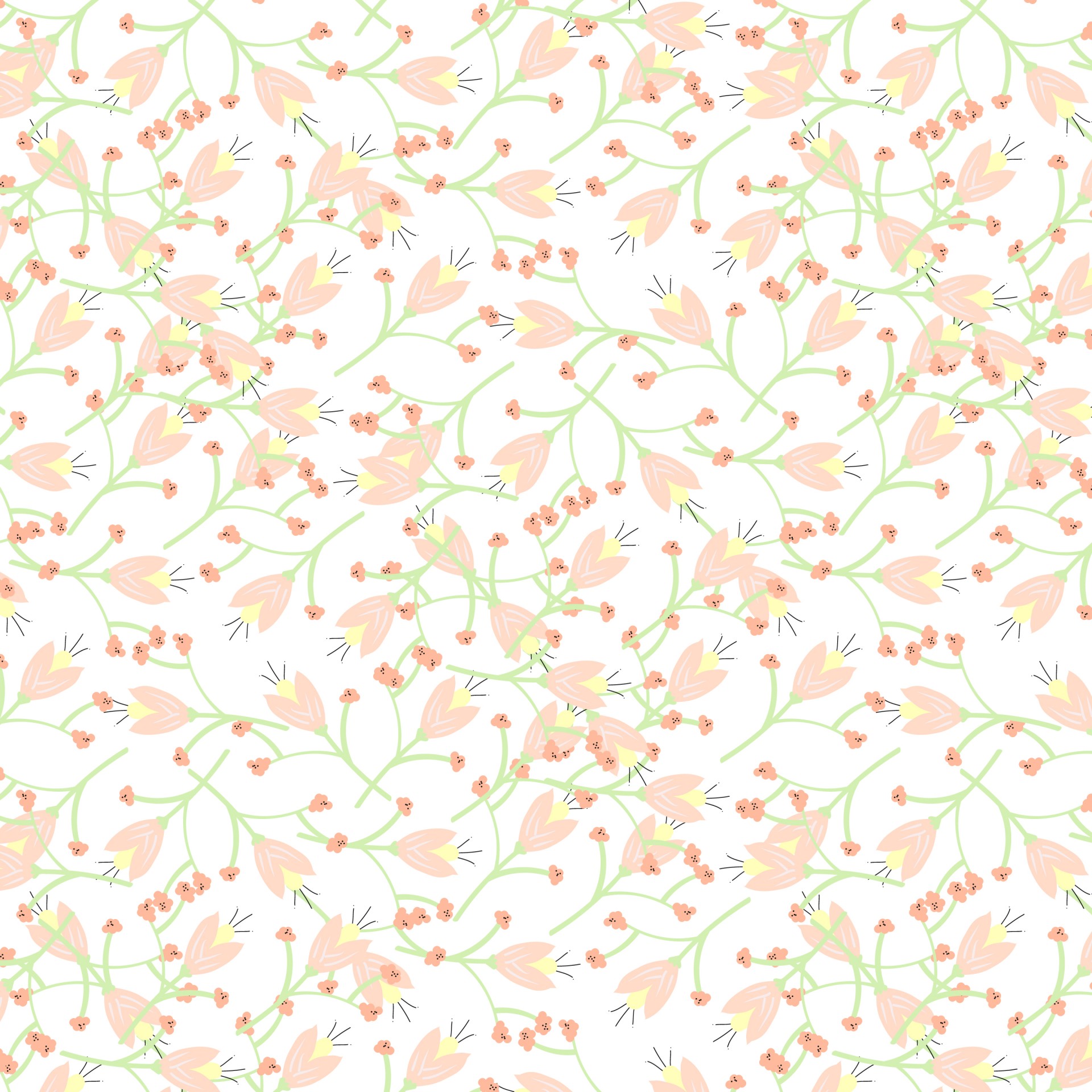 Small Flowers Pattern
