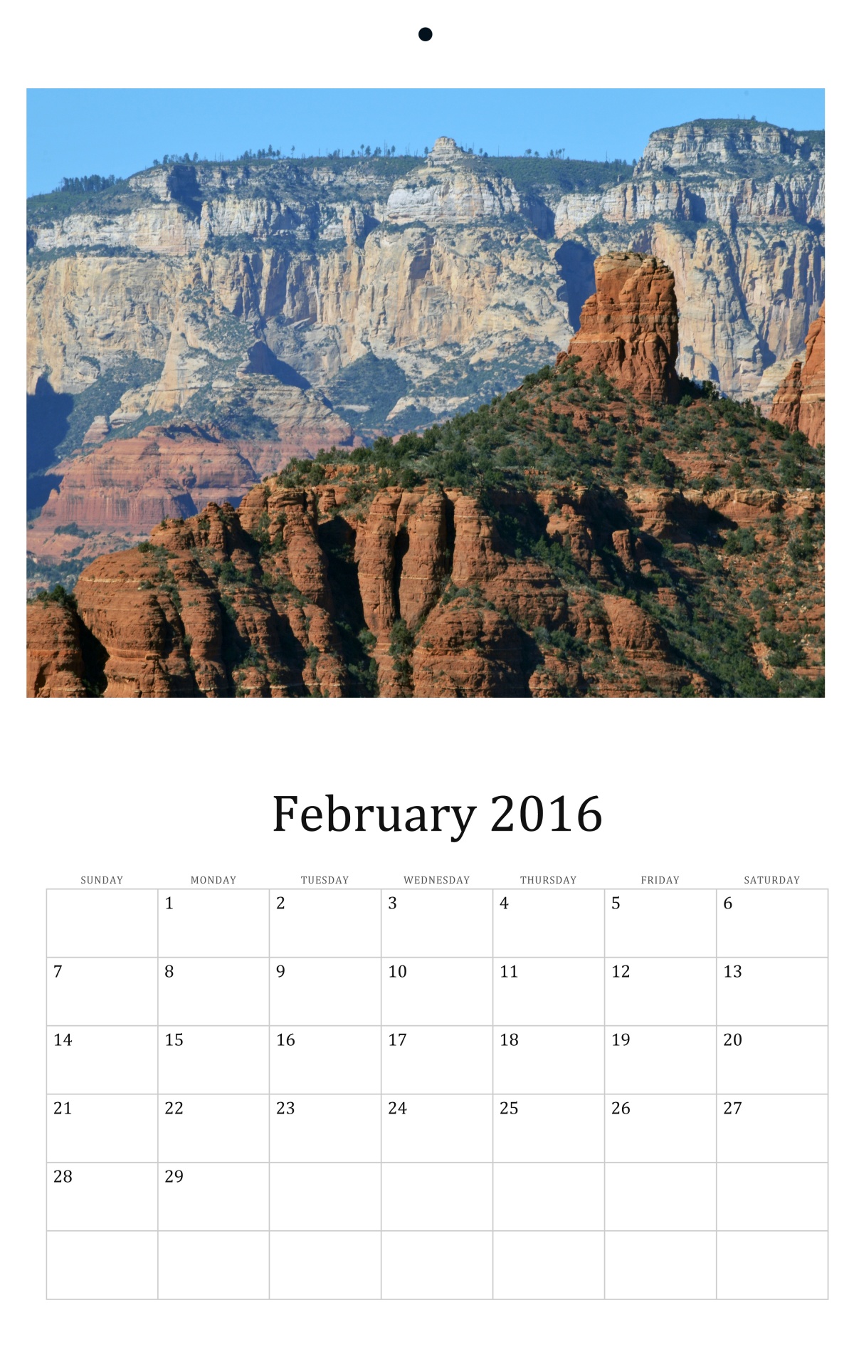 february-2016-monthly-calendar-free-stock-photo-public-domain-pictures