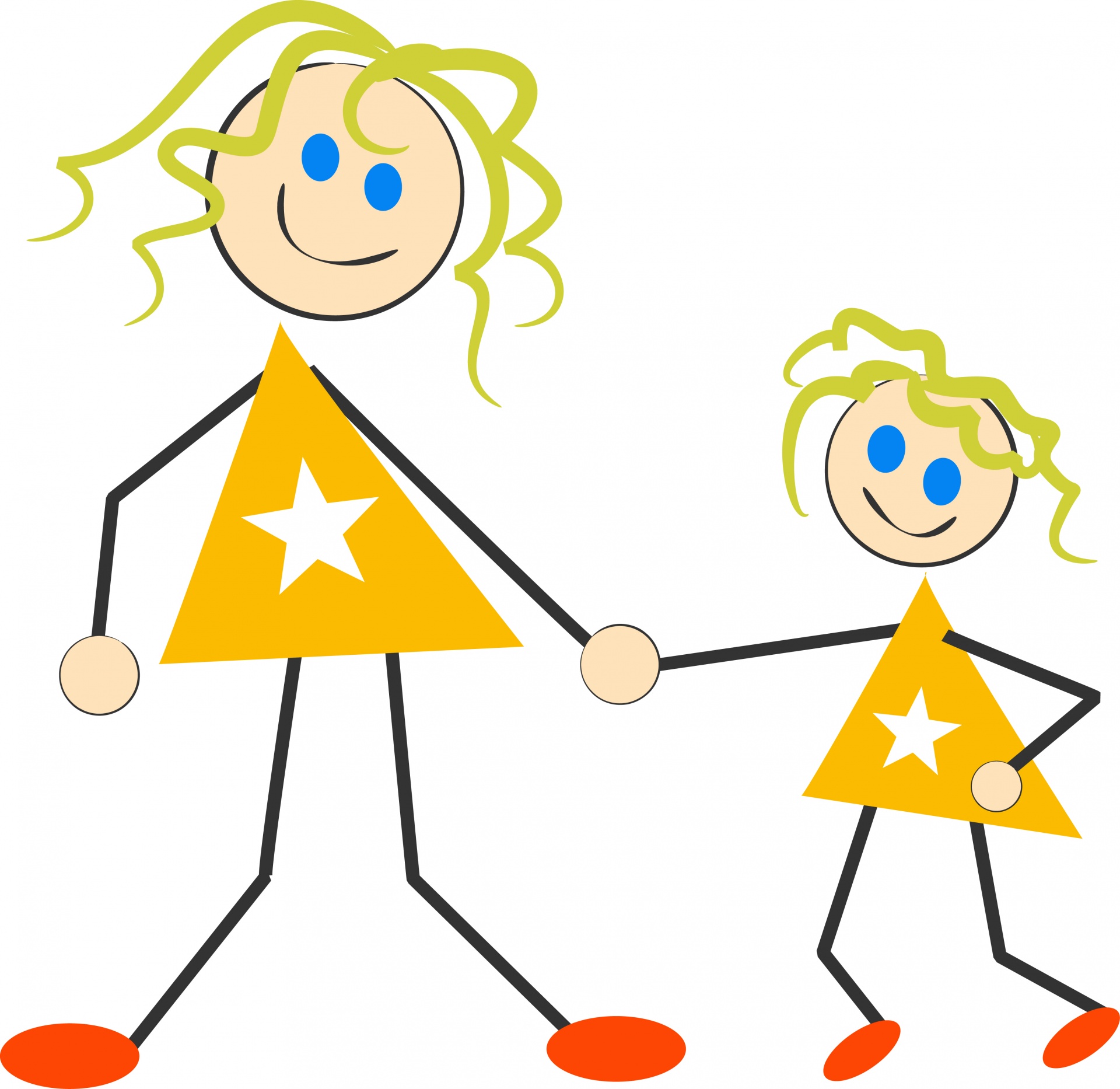 clipart mother daughter - photo #42