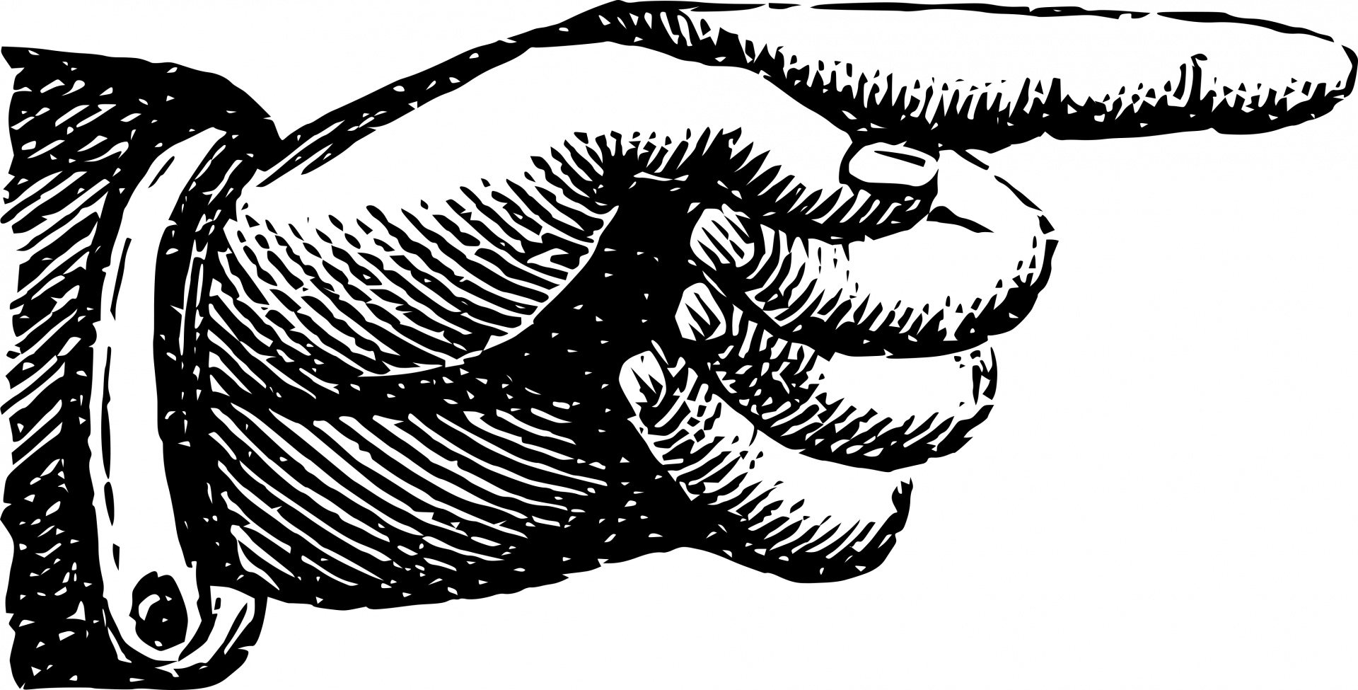 Pekande finger Gratis Stock Bild - Public Domain Pictures