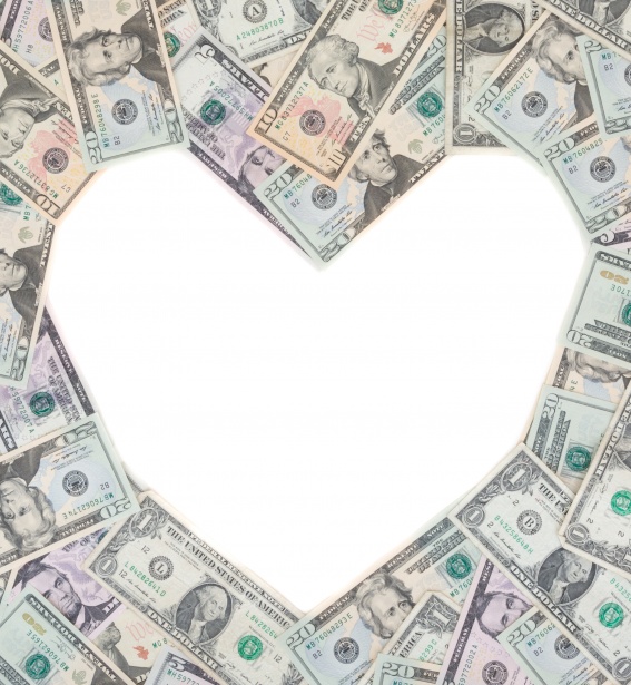 Money Heart Free Stock Photo - Public Domain Pictures