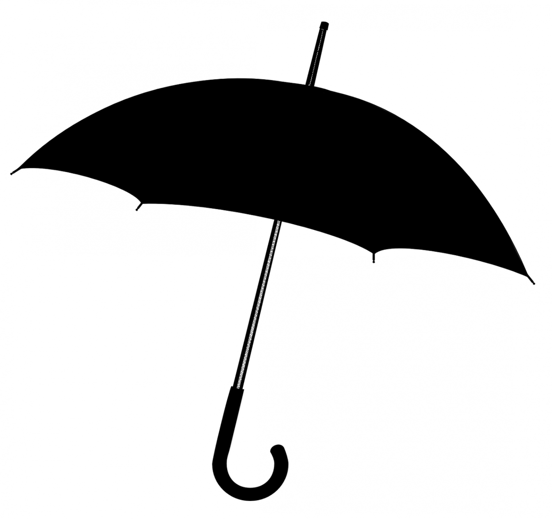 umbrella silhouette clip art - photo #9