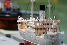 Detail On Model Boat