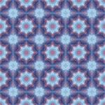 Floral Wallpaper Background Blue