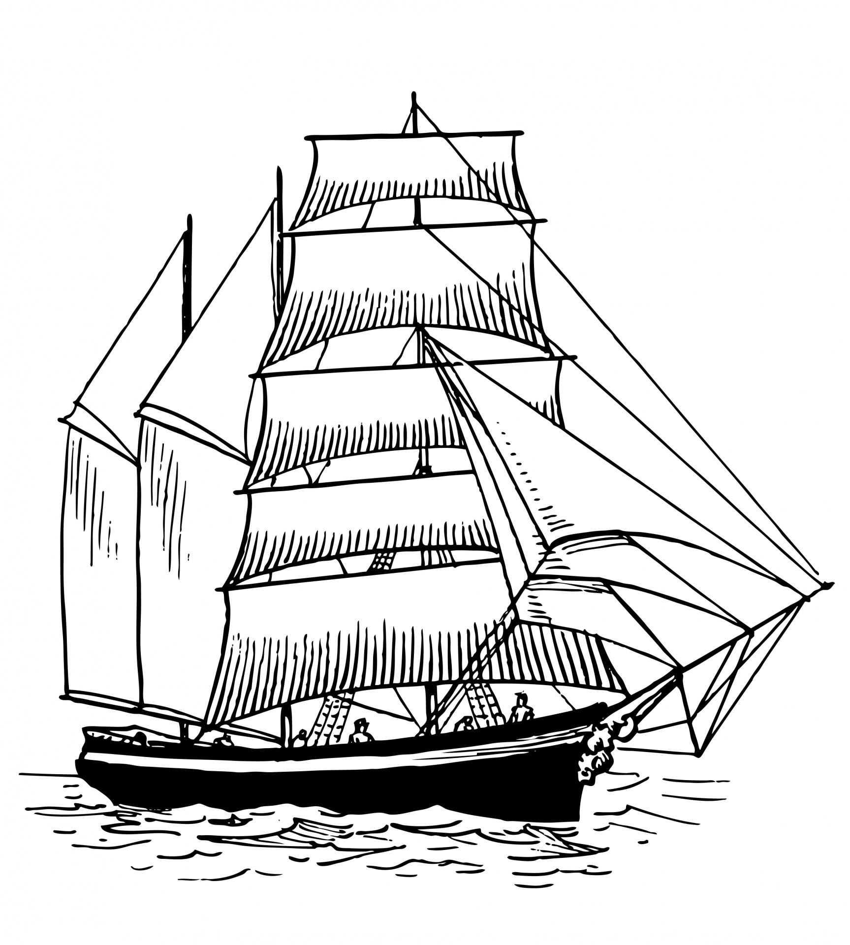 clipart picture of ship - photo #26