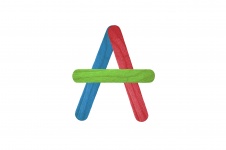 Colorful Letter A