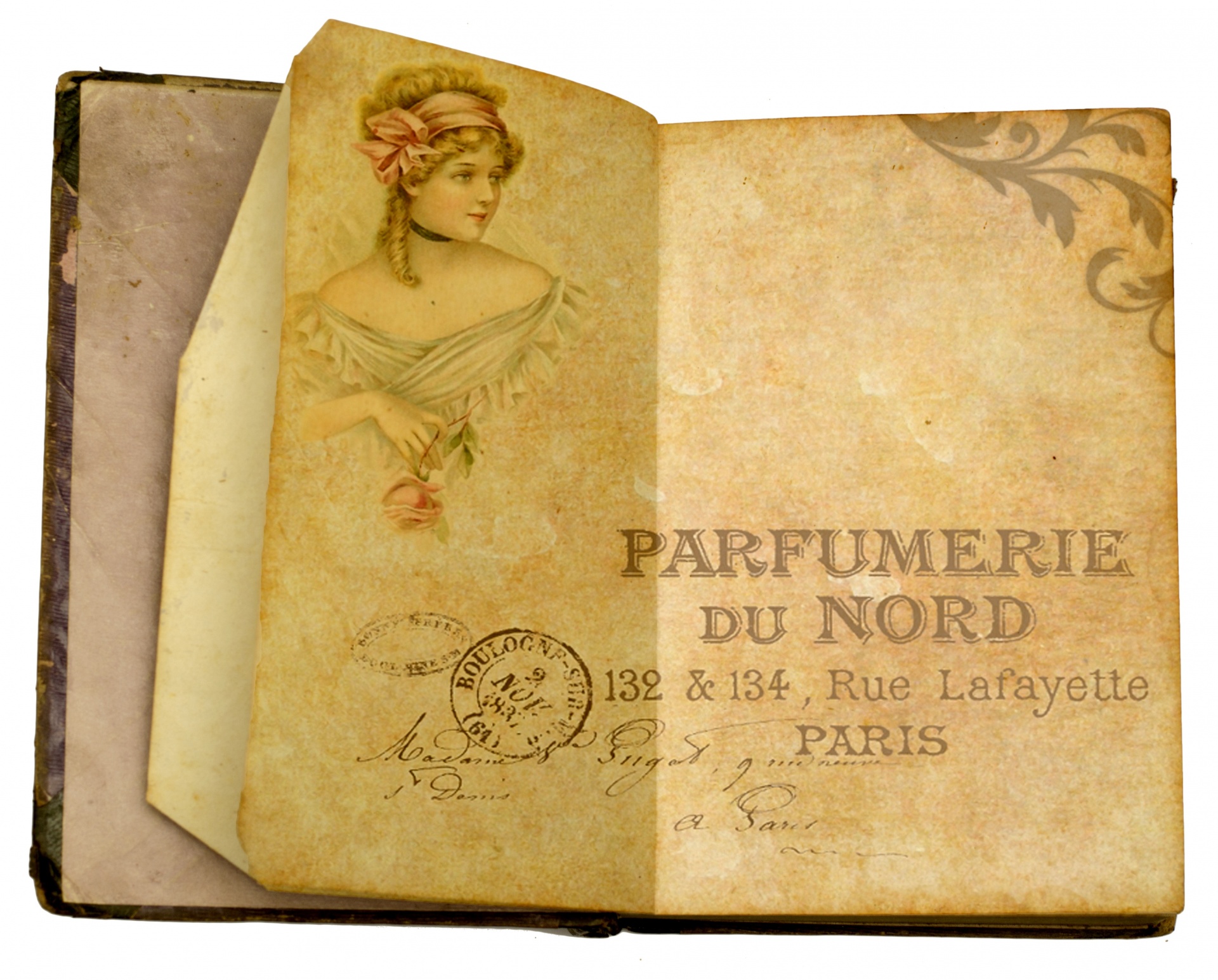 Old French Book