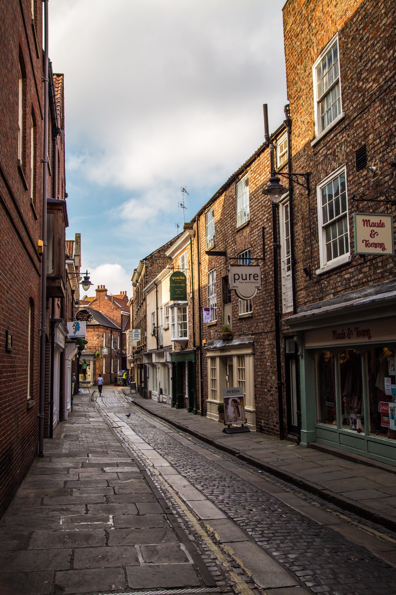英国周末小镇安静的街道高清图片下载-正版图片500415095-摄图网