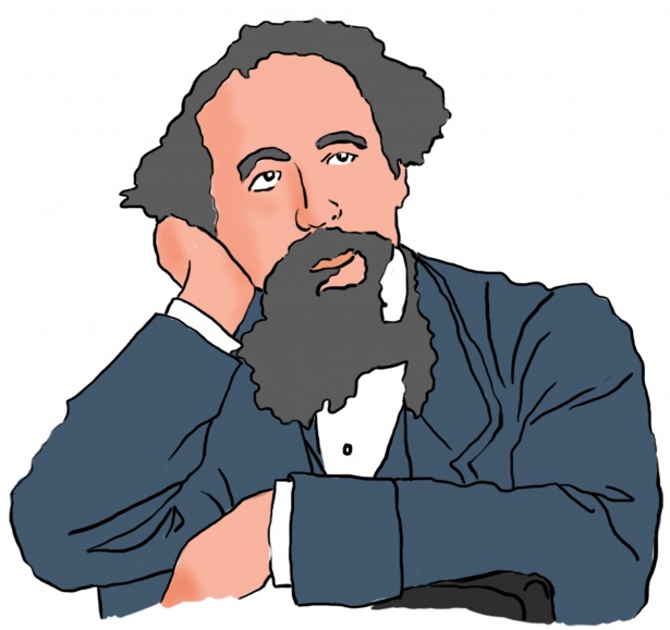 Charles Dickens Clipart Free Stock Photo - Public Domain Pictures