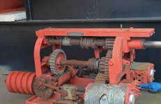 Steering Engine Of Old Coaster