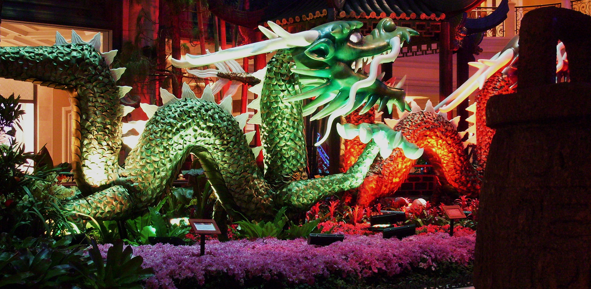 Dragon At Bellagio Casino Free Stock Photo - Public Domain Pictures