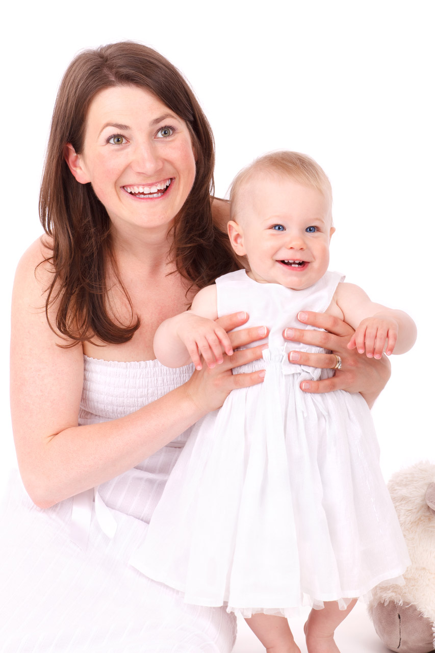 Mother And Daughter Smiling Free Stock Photo - Public Domain Pictures