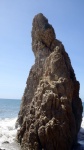 Tall Beach Rock