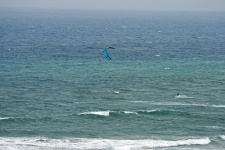 Kite Surfer On The Sea