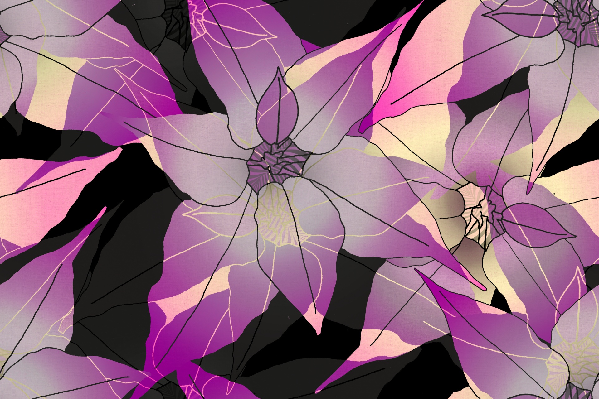 Floral Pattern Background 1206