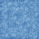 Elegant Blue Floral Texture