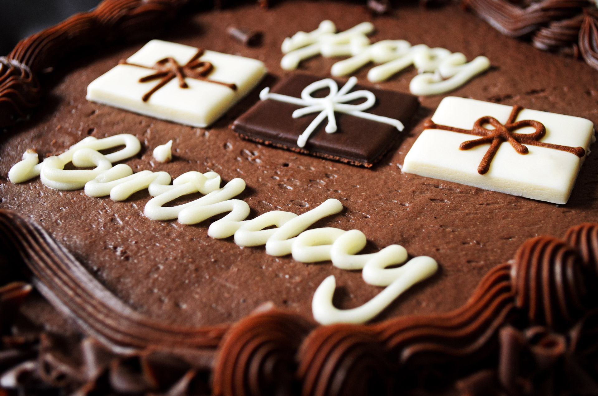 Image result for chocolate birthday cake