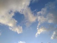 Sky Blue Clouds Summer