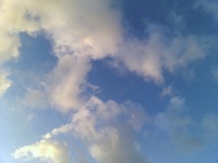 Sky Blue Clouds Summer