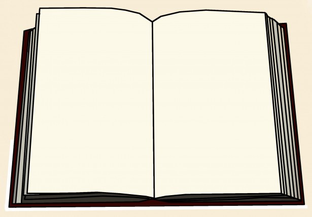 blank book cover clipart - photo #10