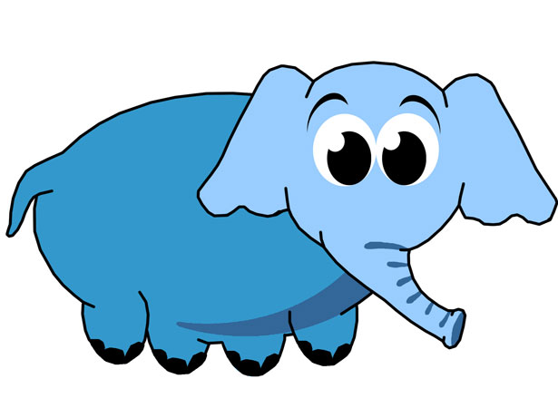free clipart of an elephant - photo #32