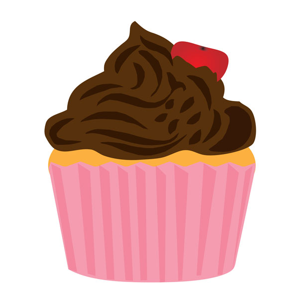 clipart pics of cupcakes - photo #32