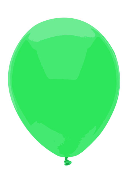 green balloon clip art - photo #25