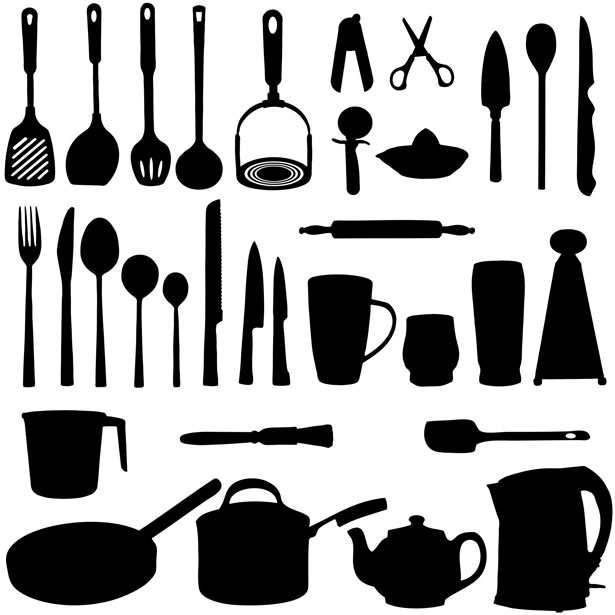 clipart pictures of kitchen utensils - photo #50