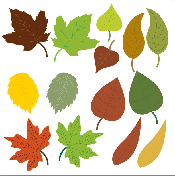 clip art free autumn leaves - photo #42