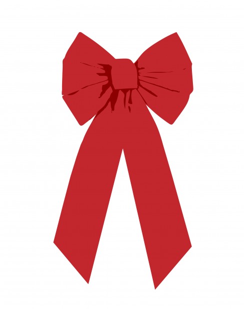 free clipart christmas bow - photo #36