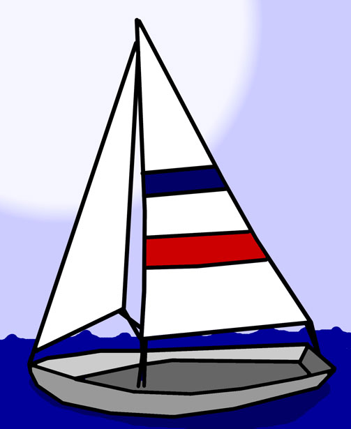 clipart images sailboats - photo #1