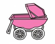 Pink strollers for babies
