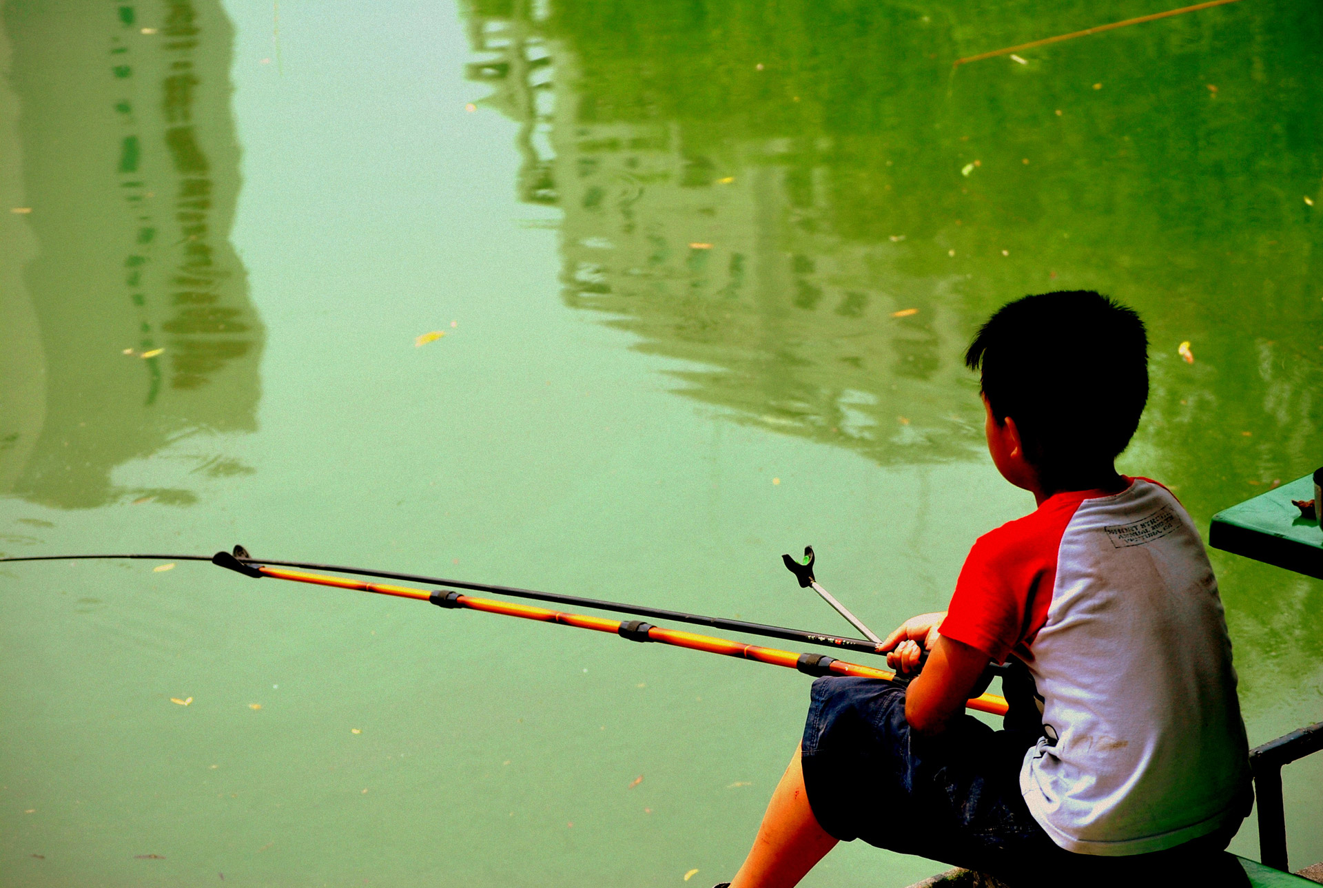 Boy Fishing Free Stock Photo - Public Domain Pictures