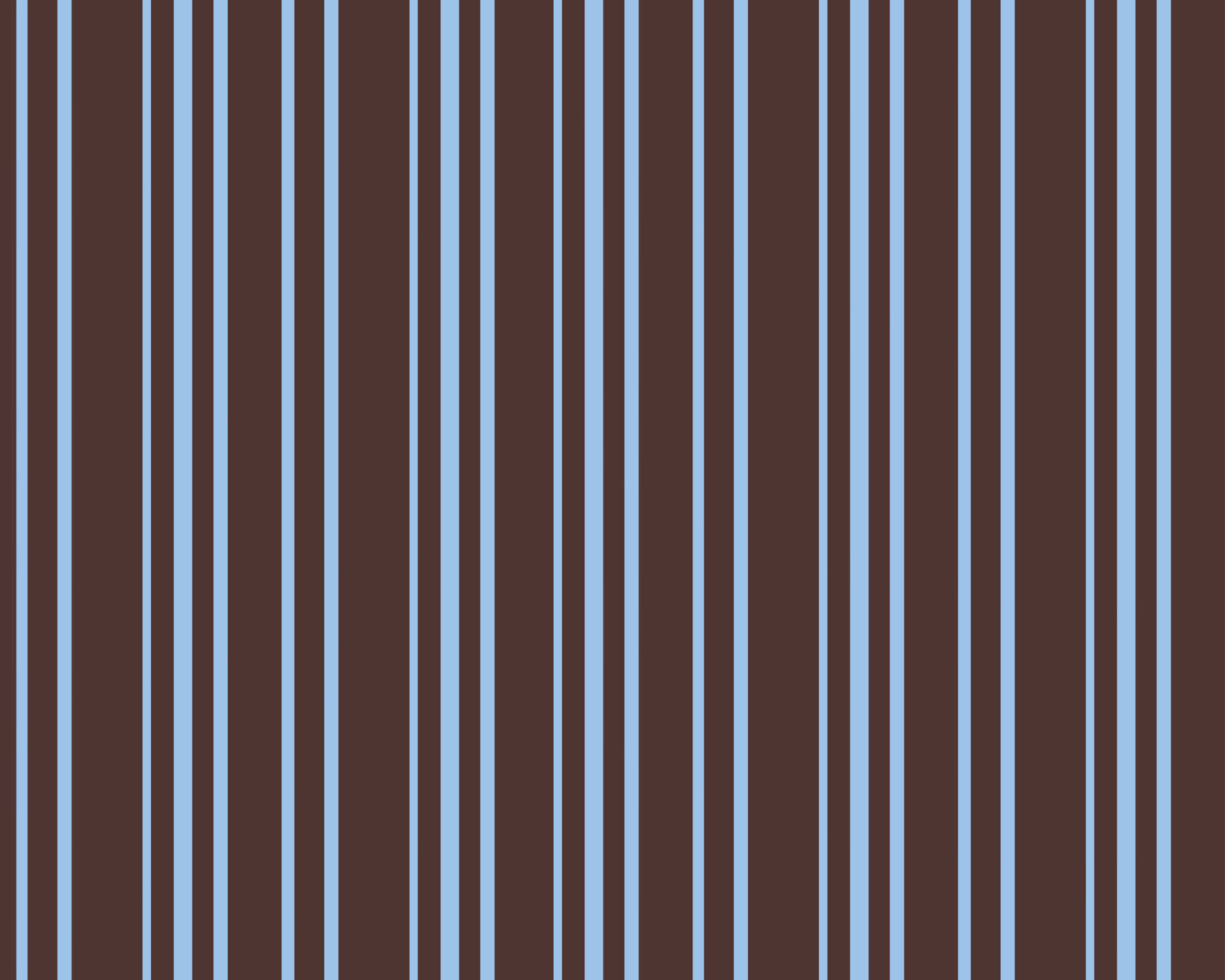 Brown & Blue Stripes